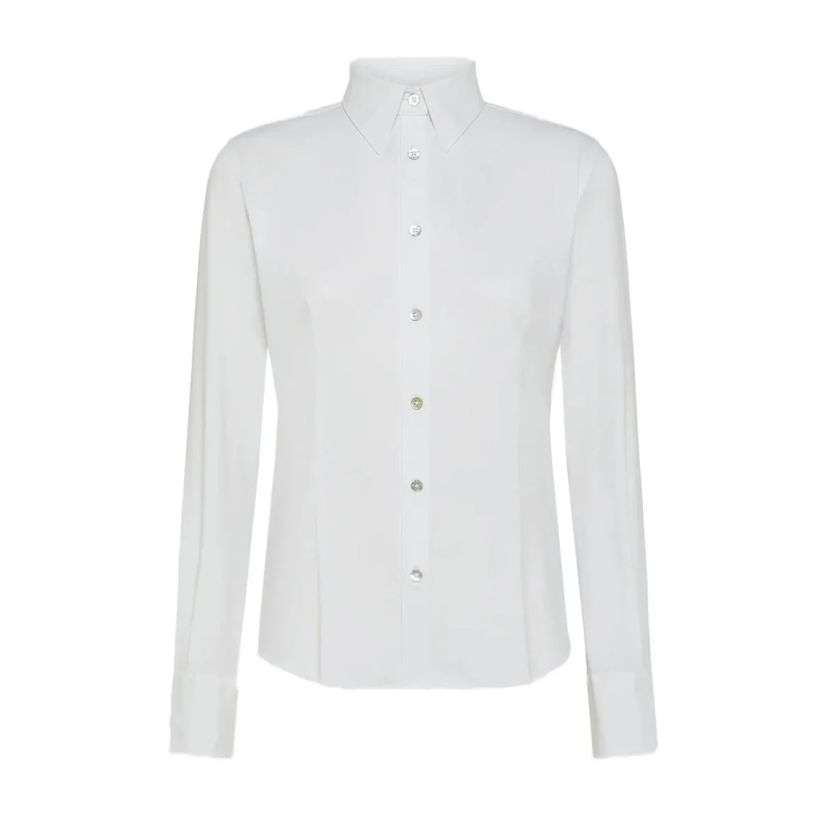 Camicia Oxford Slim Donna Bianco