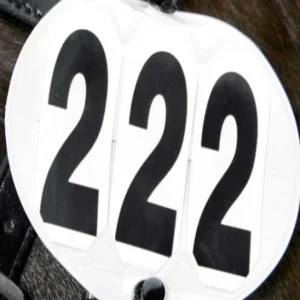 AMAHORSE NUMERI DA CONCORSO DA 0 A 999 - WALDHAUSEN Bianco ACCESSORI PER IL CAVALLO 09WL-1748