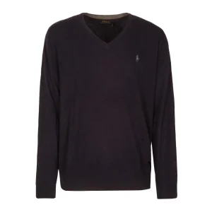 Pullover In Lana Uomo Hunter Navy