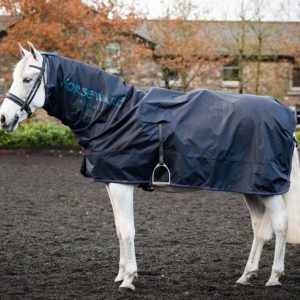 Coperta da Passeggio Impermeabile Con Collo  Mack In a Sack Navy/Burgundy/Blu