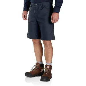 Carhartt Rugged Professional Relaxed Fit Short 10" Navy bermuda professionale in canvas elasticizzato