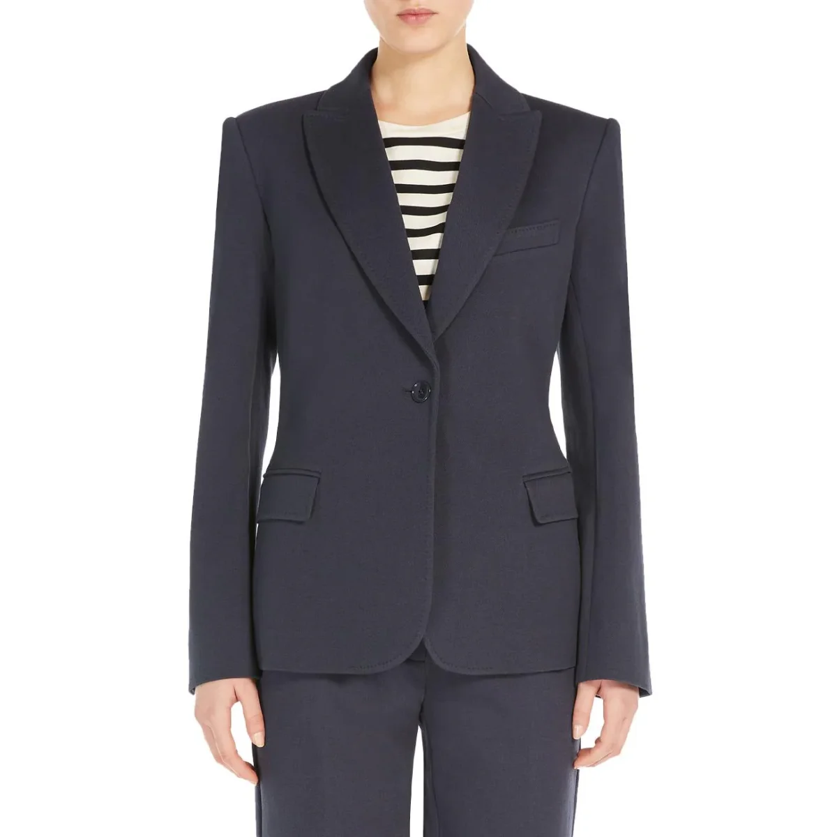 Blazer Rosetta Donna Navy - immagine 3