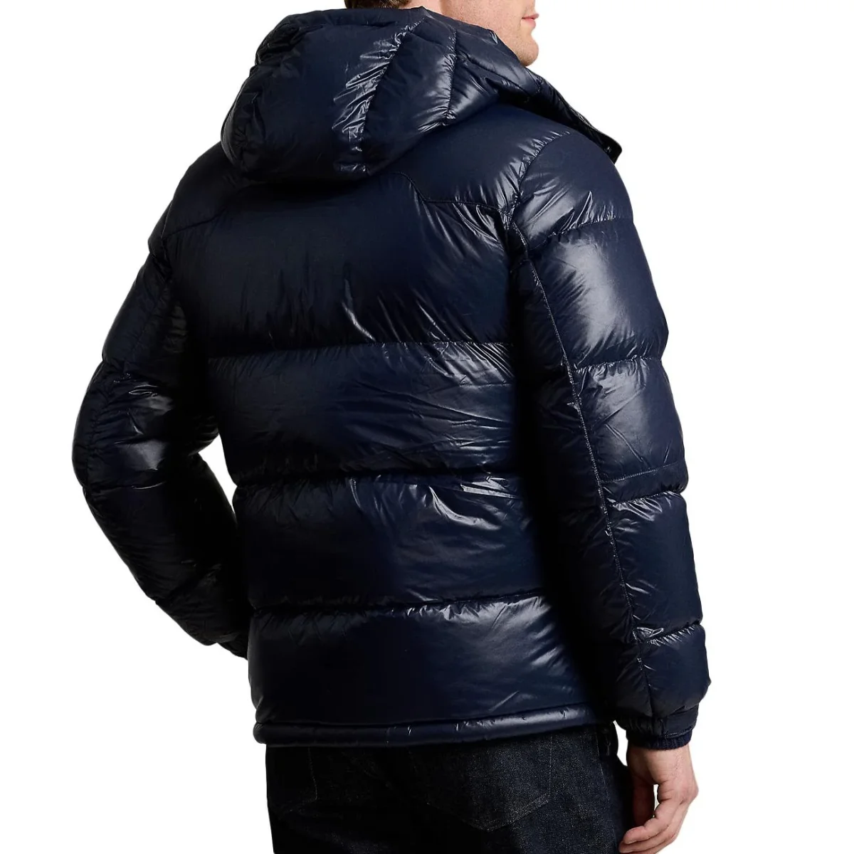 Bomber Lucido Gorham Uomo Collection Navy Glossy - immagine 4