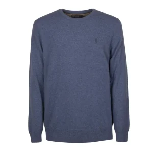 Pullover Lambswool Uomo Twilight Navy