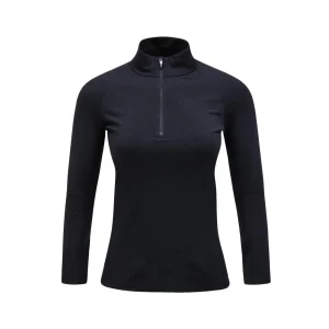 Maglia 1/2 Zip Magic Donna Black