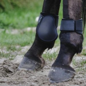 RIDING WORLD Paranocche Riding Wordl Fetlock Boots BLACK salvaschiena per sella inglese