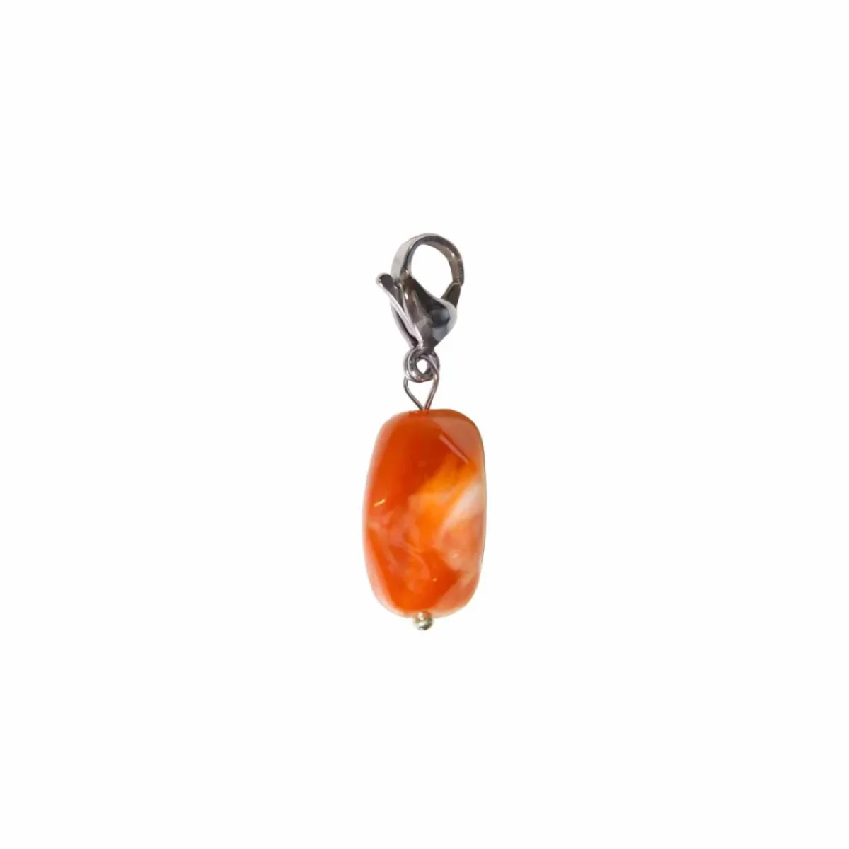 Portafortuna Lucky Charm Stone Kentucky Orange