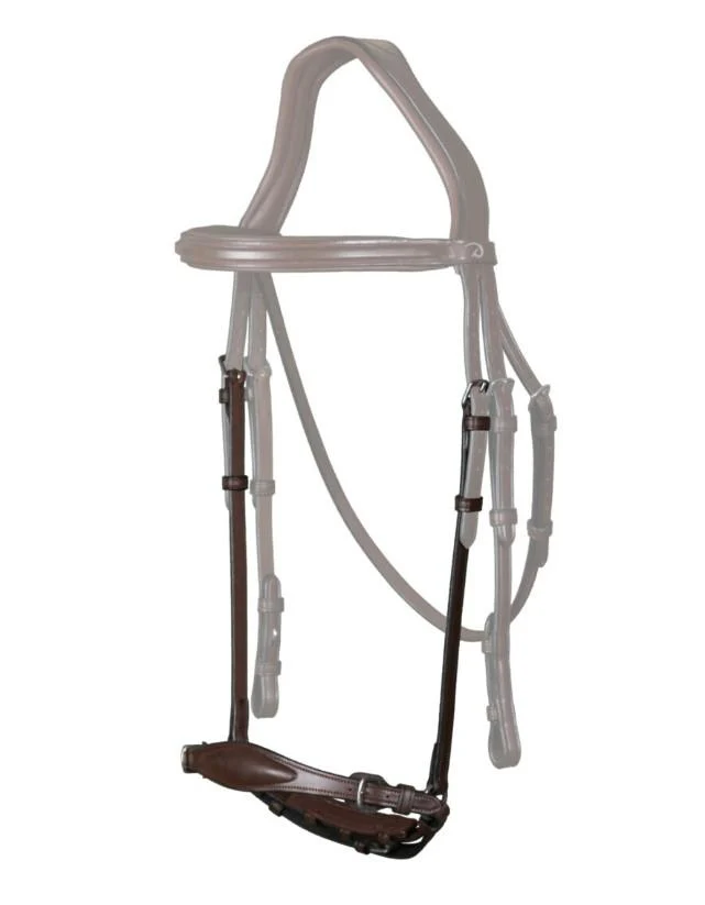 DY'ON PARTE INFERIORE IN CUOIO PER TESTIERA NEW ENGLISH COLLECTION Marrone TESTIERE