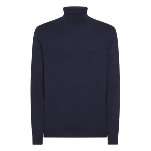 Dolcevita In Lana Uomo Blu Navy