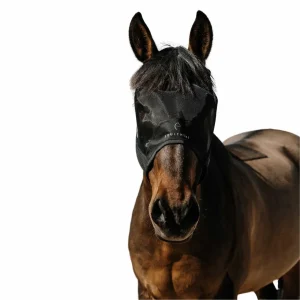 EQUITHEME FLYMASK Black - CUFFIE ANTIRUMORE - ANTIMOSCHE [306024]