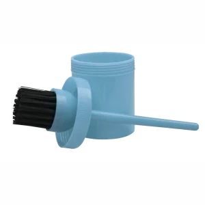 Pennello Per Grasso e Oli Con Contenitore Hippo-Tonic Azzurro