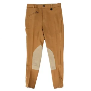 Pantalone Junior In Tessuto Felpato Invernale Dasl? Beige