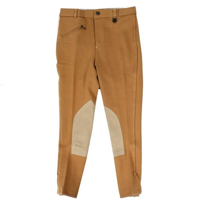 Pantalone Junior In Tessuto Felpato Invernale Dasl? Beige