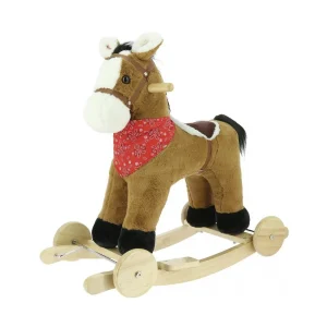 EKKIA Cavallo A Dondolo Marrone Accessori Per Il Cavaliere