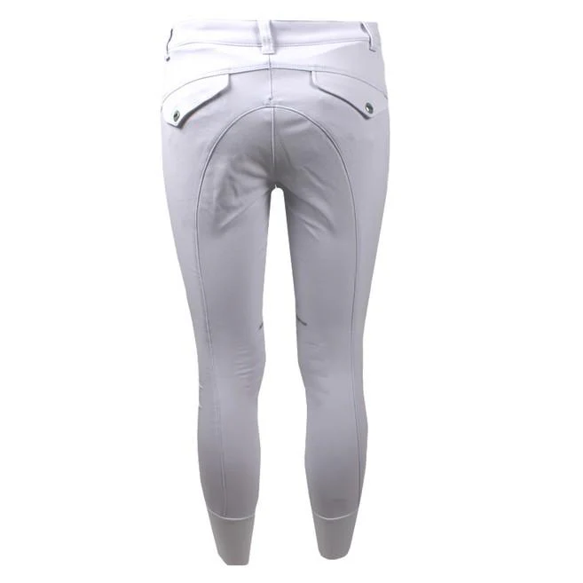 ANIMO Newil 02 Bianco Pantaloni Da Equitazione - immagine 3