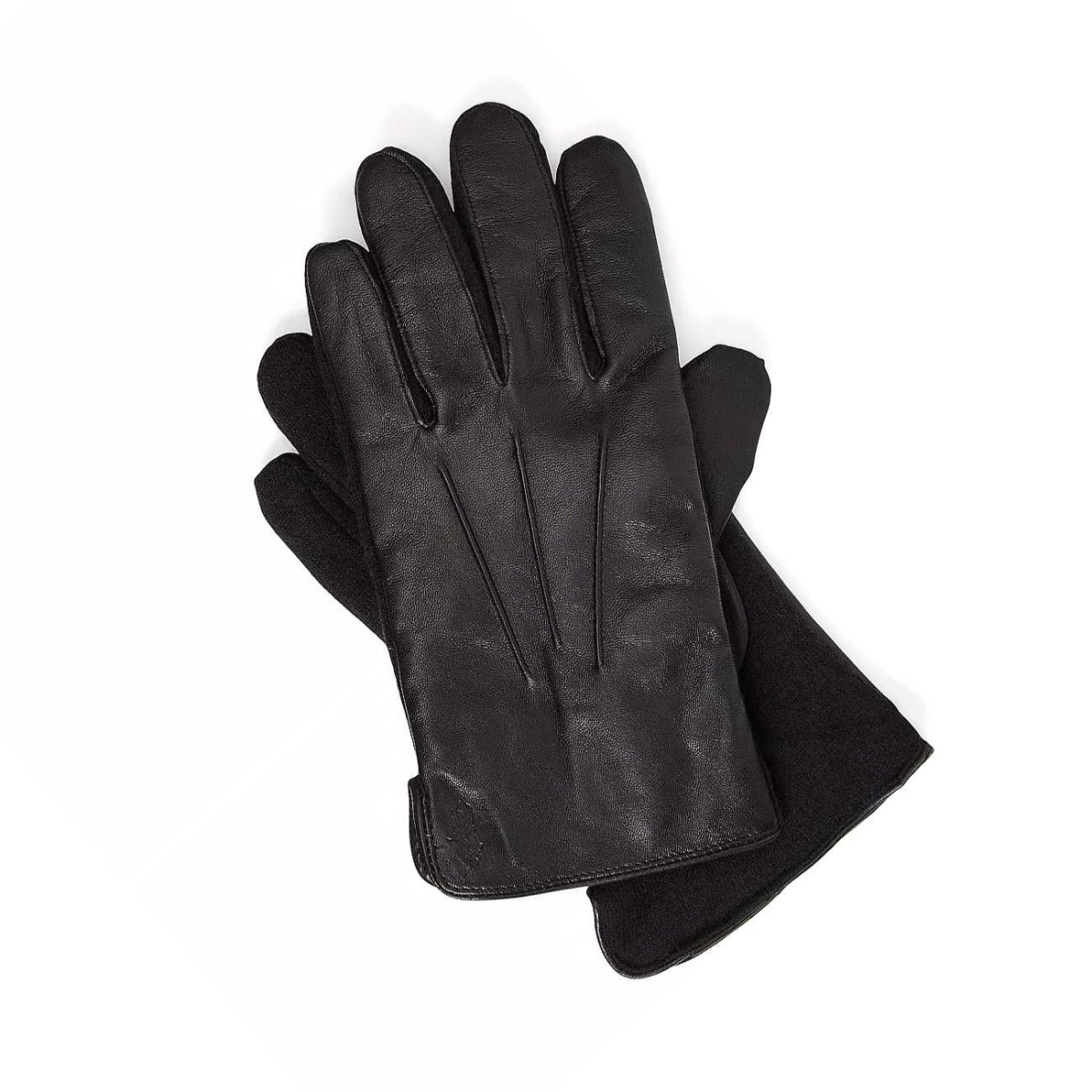 Guanti In Pelle Uomo Nero