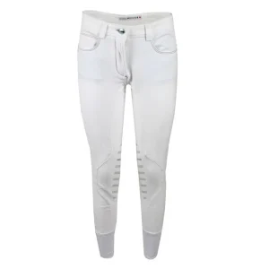 ANIMO Nochance 02 Bianco Pantaloni Da Equitazione