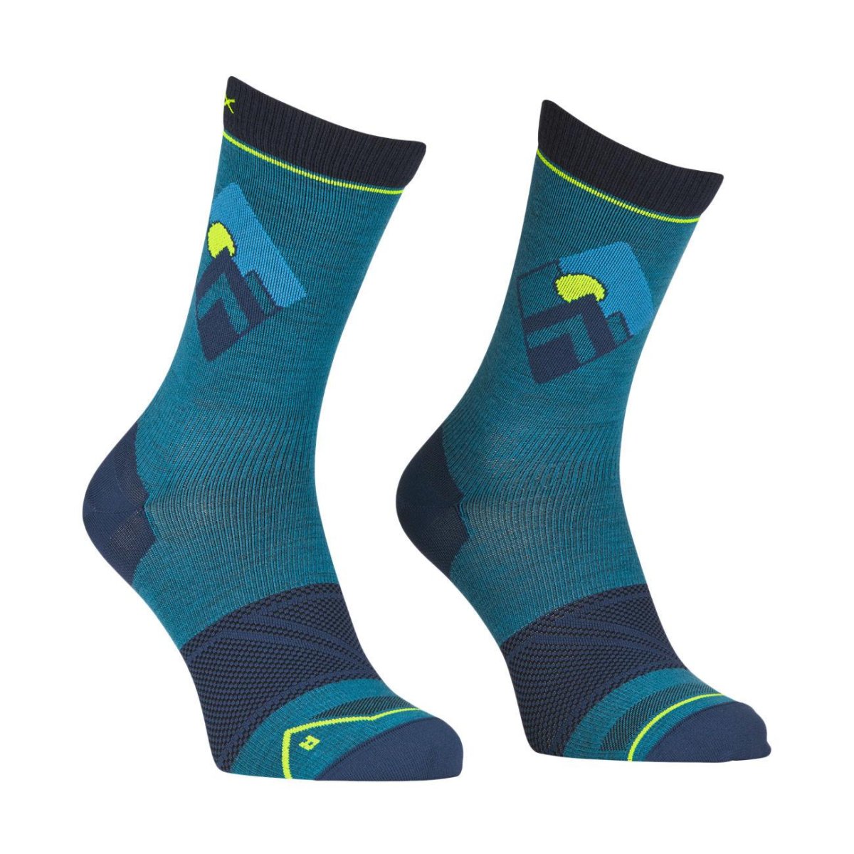 Calze Alpine Light Comp Mid Unisex Mountain Blue - immagine 3