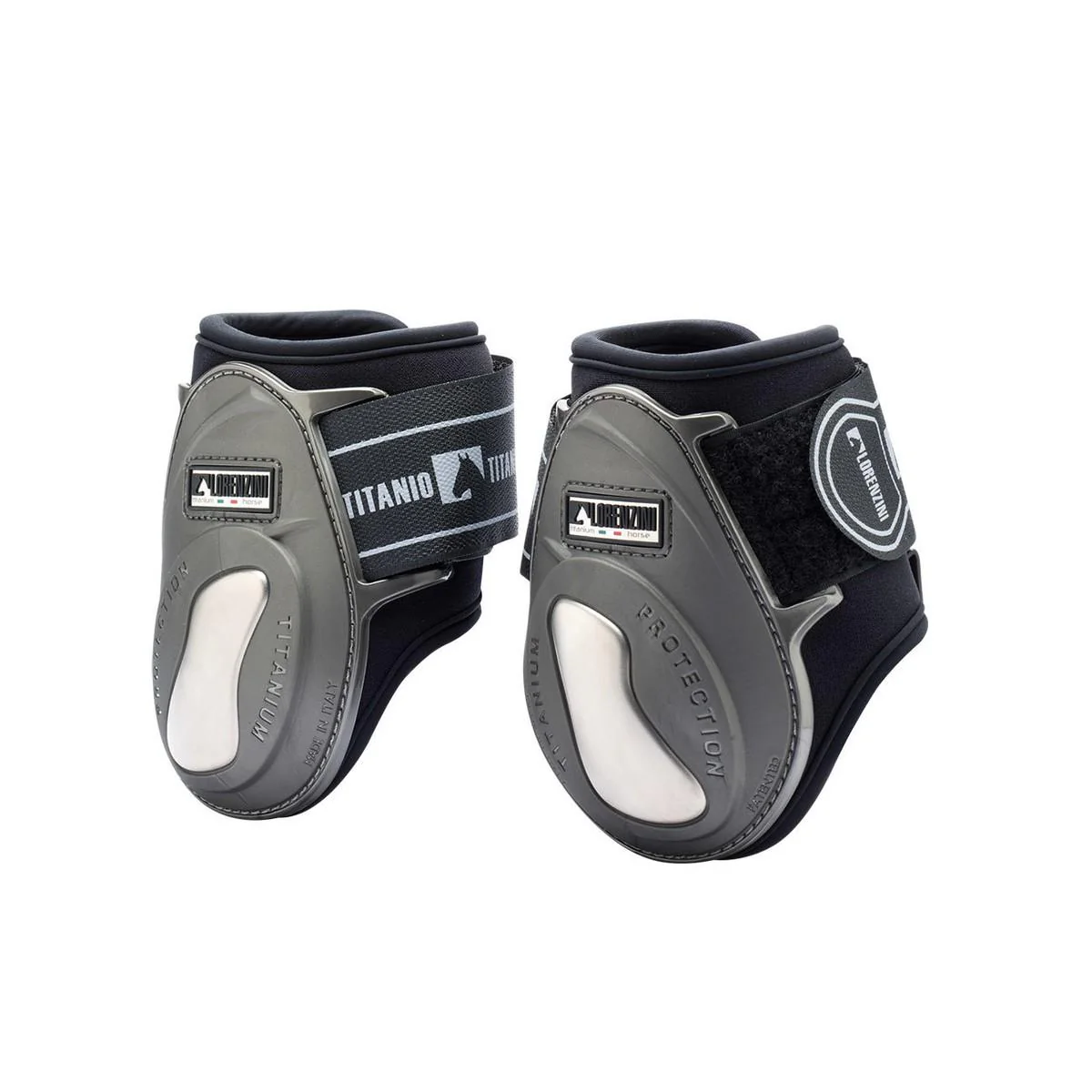 Paranocche Con Chiusura In Velcro Grigio