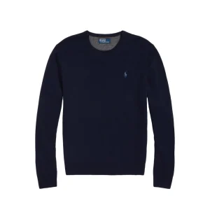 Pullover Lambswool Uomo Hunter Navy