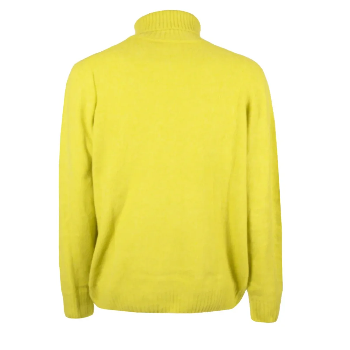 Dolcevita In Lana Uomo Giallo Lime - immagine 3
