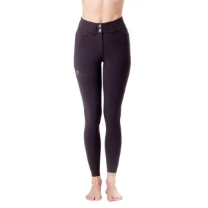 Pantalone da Equitazione Da Donna Half Grip Berlino Mascheroni Marrone