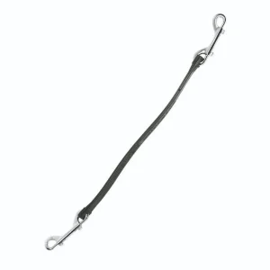 AMAHORSE TIRANTE IN GOMMA CON 2 MOSCHETTONI DOPPI Nero ACCESSORI PER IL CAVALLO 09UMDM00098