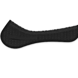 Mattes | Sottosella Half Pad Con Agnellino 2 Pocket Corr. Sysetm Mattes | Nero Pelo Nero | protezione garrese e distribuzione pressioni