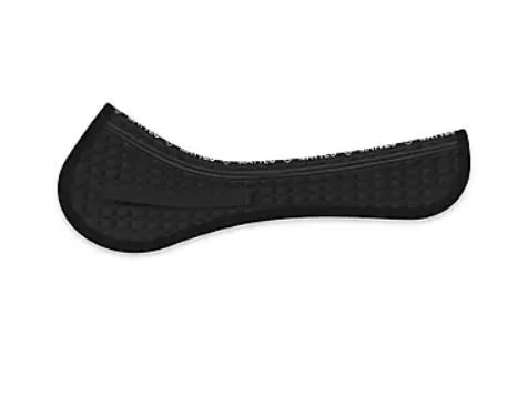 Mattes | Sottosella Half Pad Con Agnellino 2 Pocket Corr. Sysetm Mattes | Nero Pelo Nero | protezione garrese e distribuzione pressioni