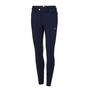 SAMSHIELD Blue Blu pantaloni da equitazione