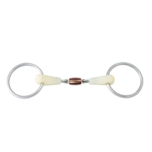 Filetto Ad Anelli Spezzato In 3 Con Rullo Centrale In Rame Happy Mouth