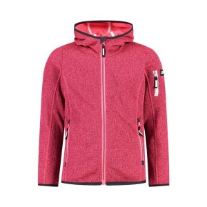 Giubbotto Knit Bimba Fragola