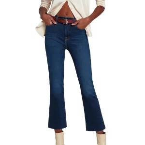 Jeans Hw Slim Kick Slim Illusion Opulent Donna Dark Blue