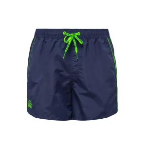 Costume Da Bagno Corto Vita Elasticata Uomo Navy