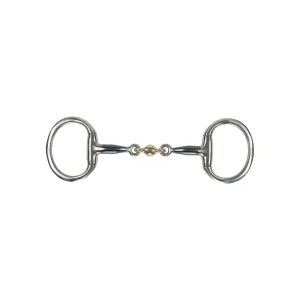 SHIRES EQUESTRIAN FILETTO AD OLIVA SPEZZATO IN 3 CANNA 14MM Sweet iron FILETTI AD OLIVA