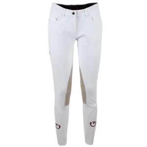 Cavalleria Toscana Pantaloni Da Equitazione 12CTPAD019JE01000001BIANC Bianco