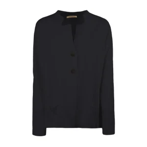 Giacchina Basico Donna Blu Navy