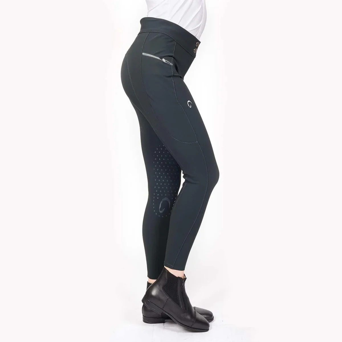 Pantalone Da Donna Half Grip Venezia Mascheroni Antracite - immagine 4