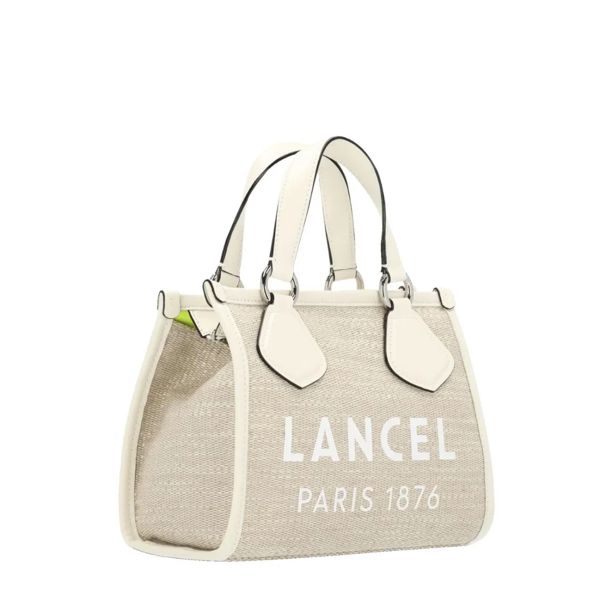 Borsa Cabas Donna Natur Blanc - immagine 3