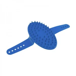 EQUINE HORSE Nubs curry comb Blu attrezzatura da scuderia (4597)