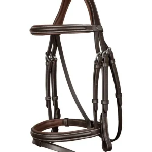 DY'ON BRIGLIA FLASH NOSEBAND WORKING DYON Marrone BRIGLIE