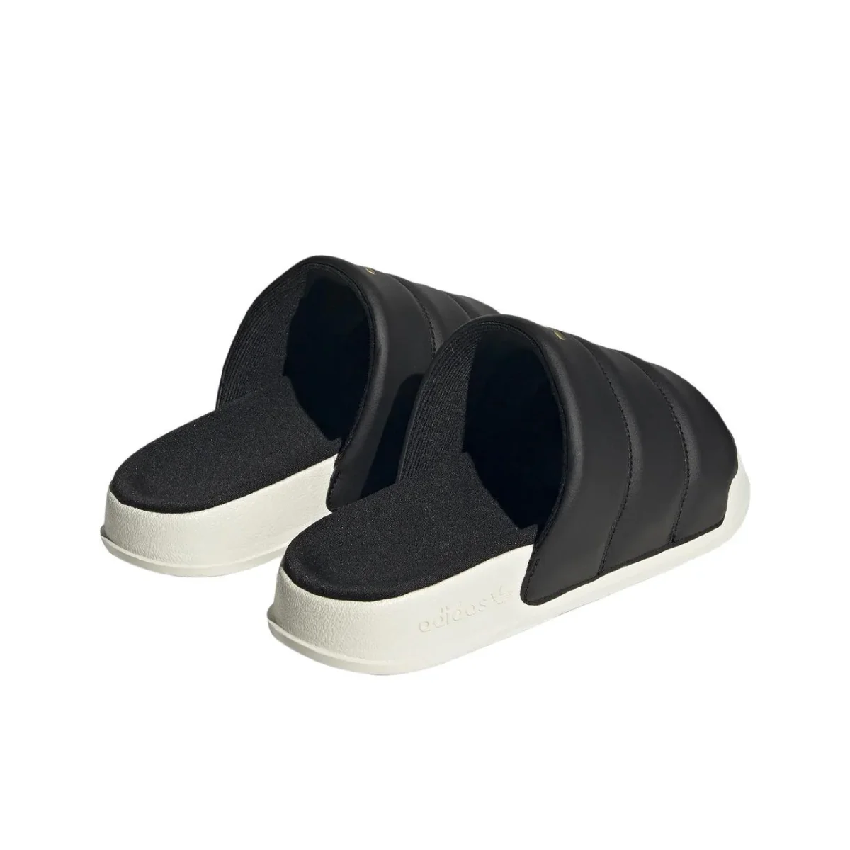 Ciabatte Adilette Essential Donna Nero Bianco - immagine 4
