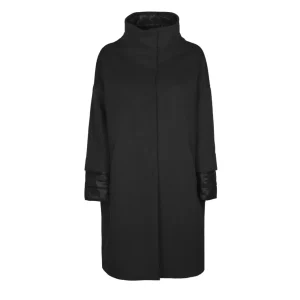 Cappotto Luxury Wool Donna Nero