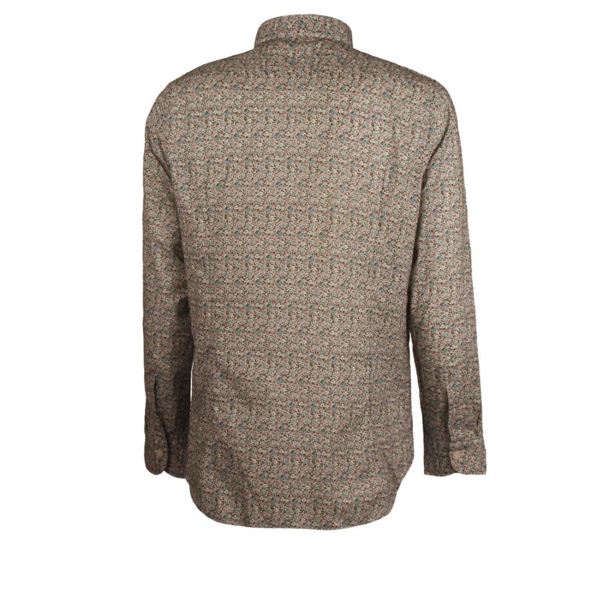 Camicia Fantasia Uomo Bianco Rosa Azzurro - immagine 3