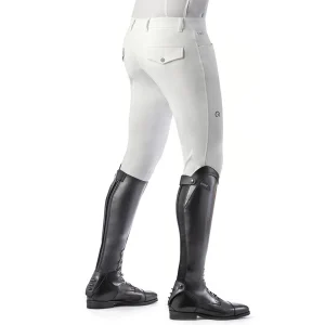 EGO7 Jumping EJ Bianco pantaloni da equitazione uomo