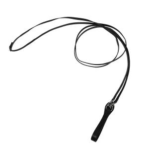 DY'ON REDINI DI RITORNO IN CUOIO CON GRIP FIBBIE INOX Nero REDINI