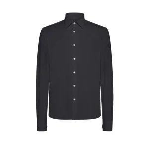 Camicia Oxford Uomo Blue Black