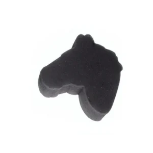 HIPPO-TONIC SPONGES HORSE HEAD SHAPE HTONIC Nero ATTREZZATURE PULIZIA BOX