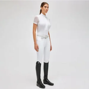 Cavalleria Toscana Camicie Da Concorso 31CT-CAD153JE1890101WHITE/KNIT Bianco