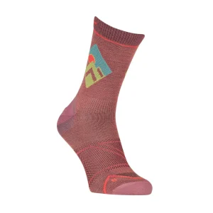 Calze Alpine Light Comp Mid Donna Wild Rose